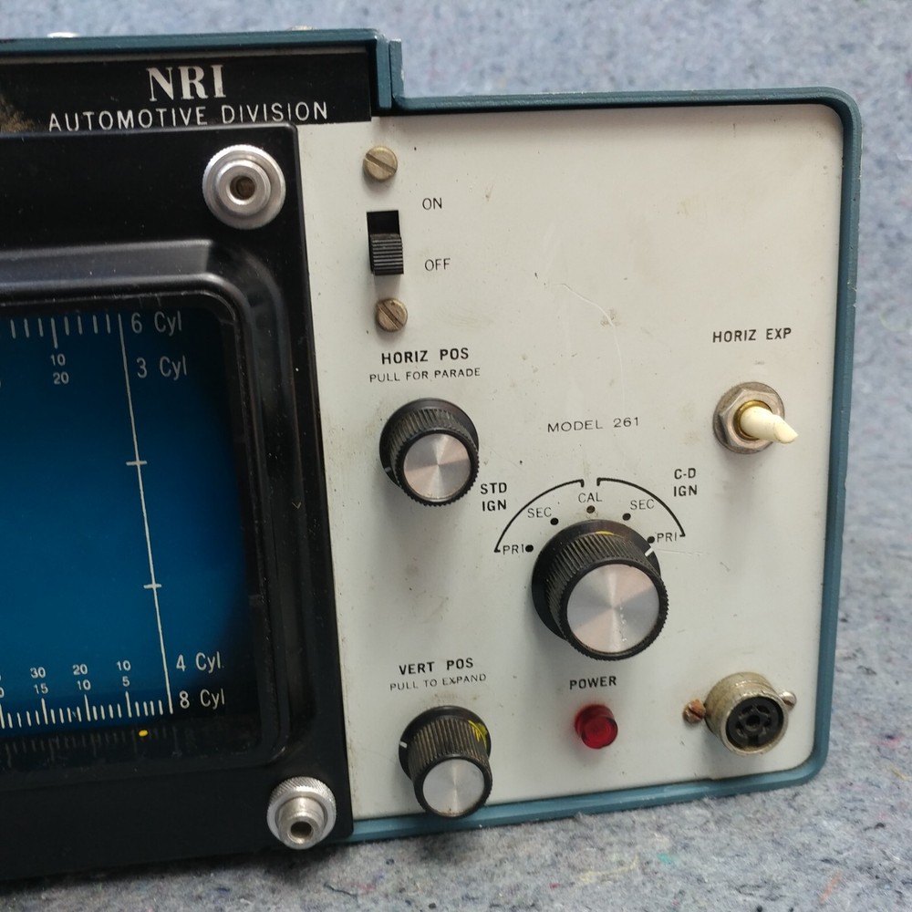 Heathkit CO-1015 Solid State Engine Ignition Analyzer Vintage As-Is NOT Working