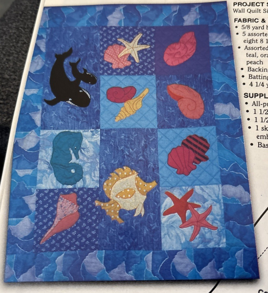 Vtg Rare Quick & Easy Quilting Patterns April 1999