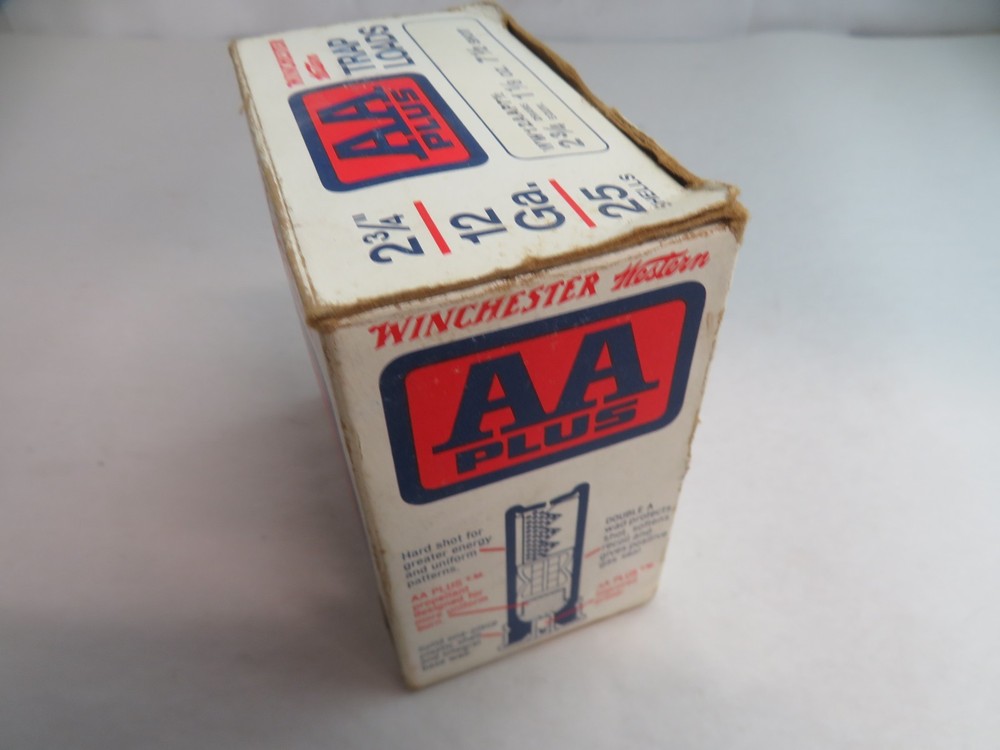 Winchester Western AA Plus Trap Loads EMPTY BOX Vintage