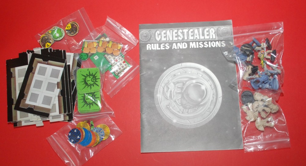 Games Workshop - Space Hulk Expansion - Genesteler - Complete - No Box - 1989