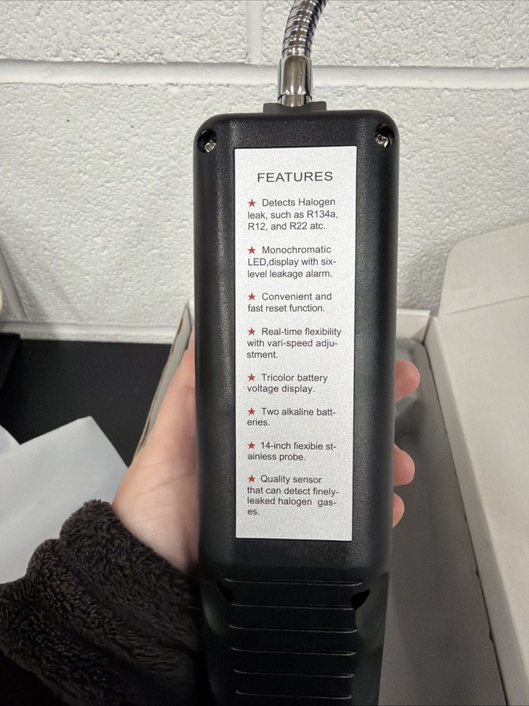 HLD-100+ Halogen Leak Detector - ECS