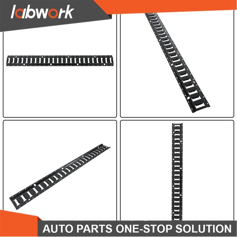 Labwork E Track Tie Down Rail Kit 8×4' E Track Rails End Caps ETrack Straps