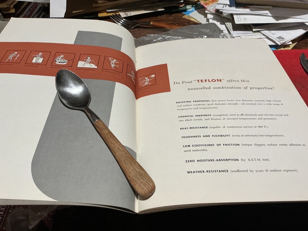 Teflon Brochure 1953: Properties, Uses, Processing Techniques