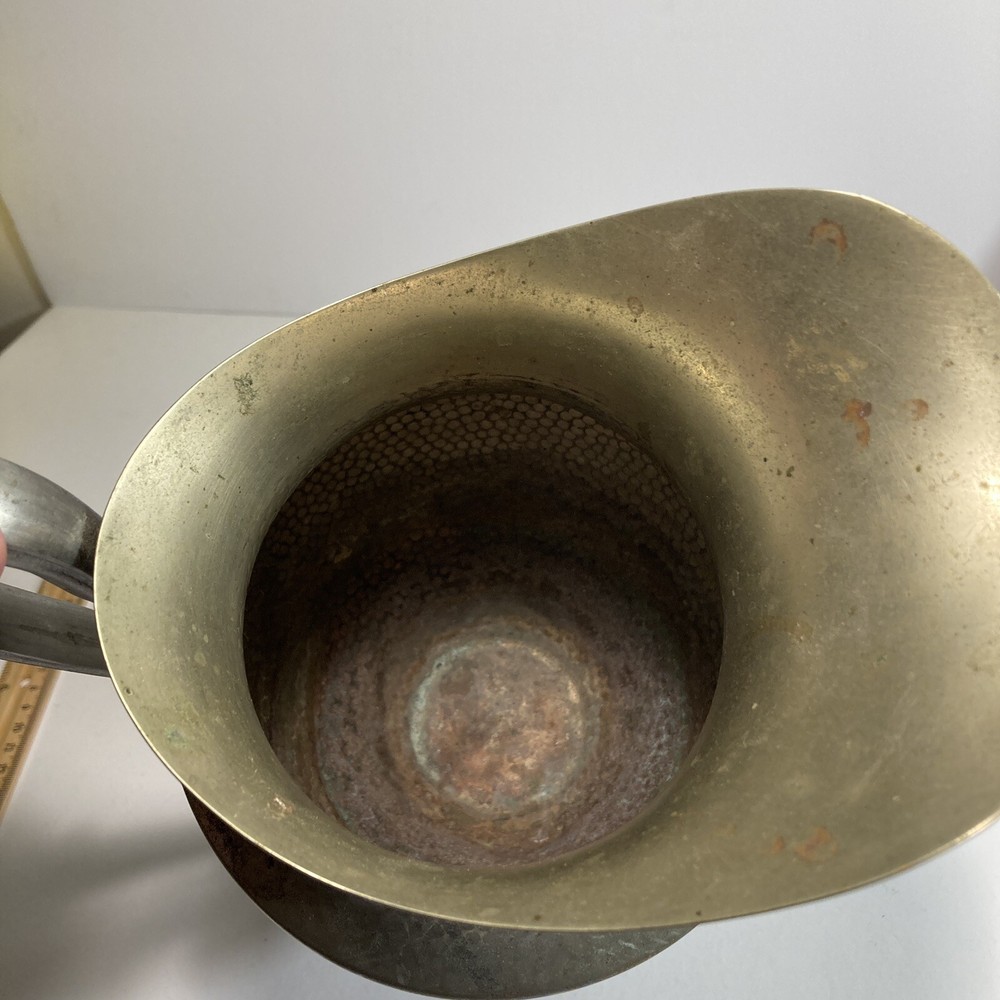 Vintage Continental Silver Company Hammered Pitcher 9 inches