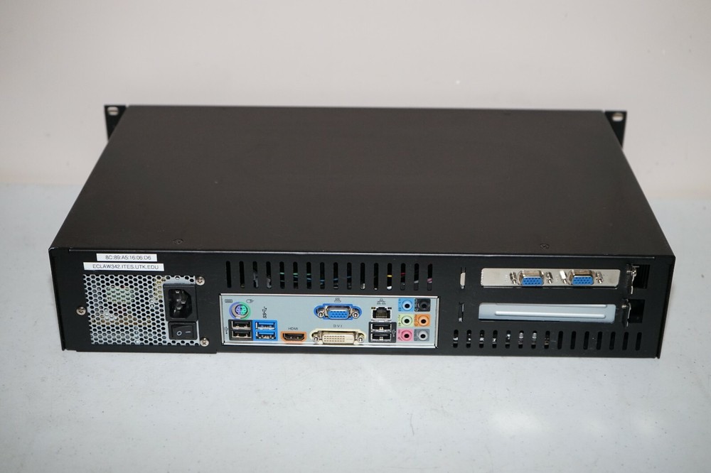 ^ 323 Link EDUcast Media Encoder Intel i7 500GB HD #A91