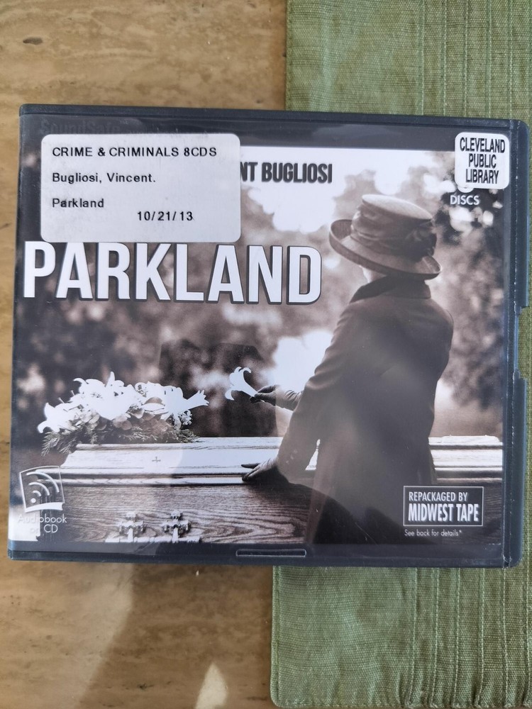 Parkland audiobook (Abridged, 8-CD set, ex-lib copy)