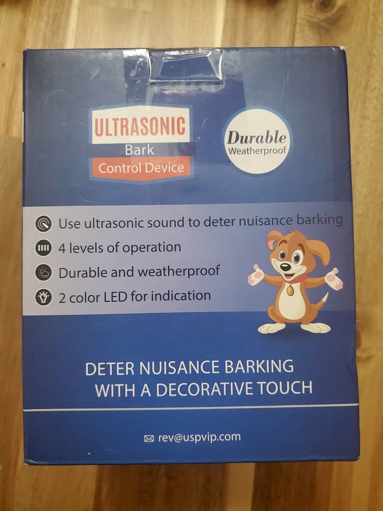 Ultrasonic Bark Control Device