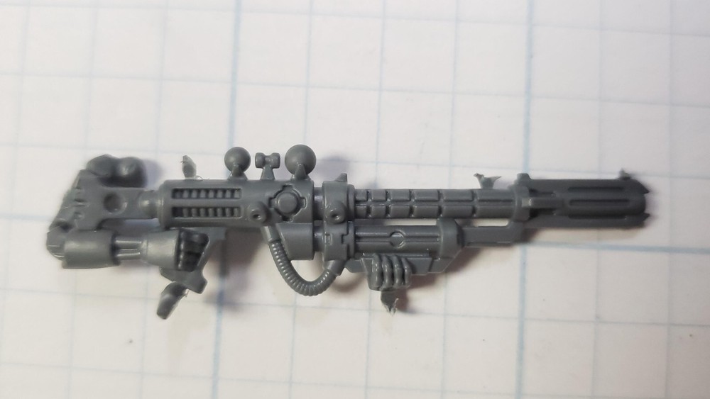 Warhammer 40k Necron Bits Deathmark Synaptic Disintegrator w Power Cable #37