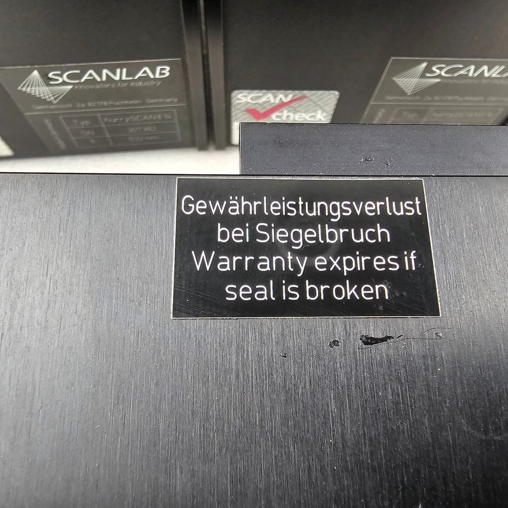 SCANLAB innovators for industry hurrySCAN∥14