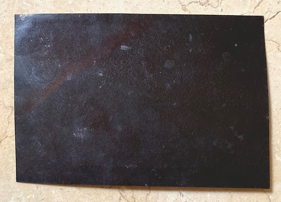 RARE! CIVIL WAR MAN w/ DOG AT NEW ENGLAND CHOWDER RESTAURANT - TINTYPE PHOTO