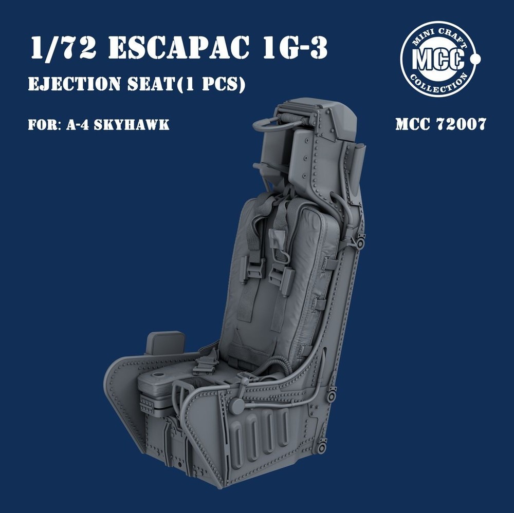 MCC 72007 1/72 ESCAPAC 1G3 Ejection seat for A-4 (1pcs)