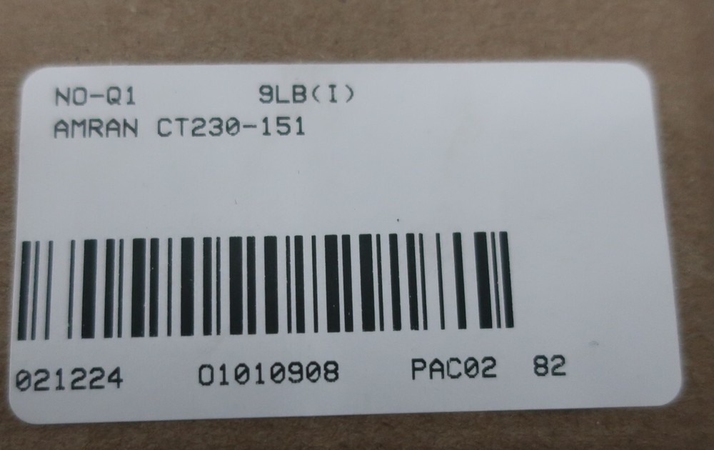 Amran CT230-151 Current Transformer 150:5a