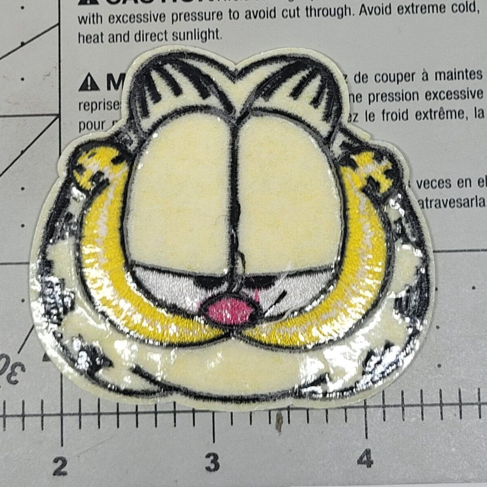 Garfield Cat Head Patch