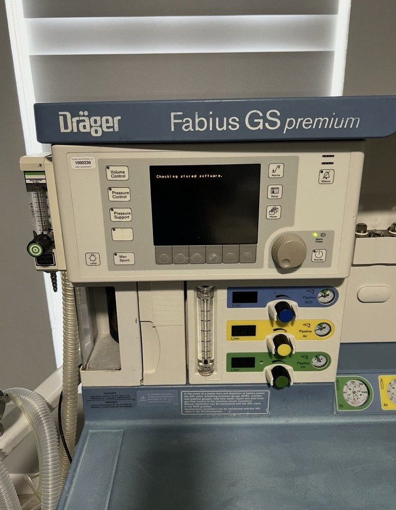 Drager Fabius GS Premium Machine