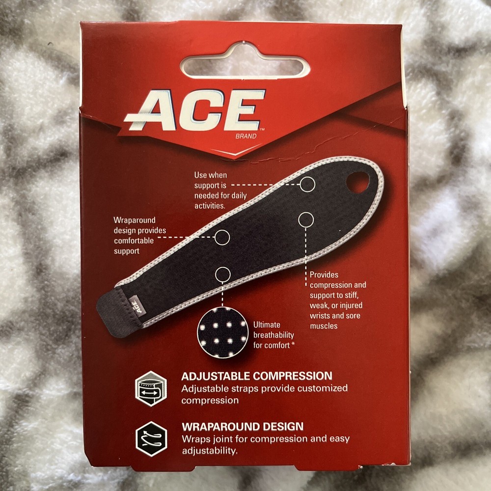 ACE 3M 203966 Wrist Adjustable Compression Support ( 1 piece ) Moderate Ultra