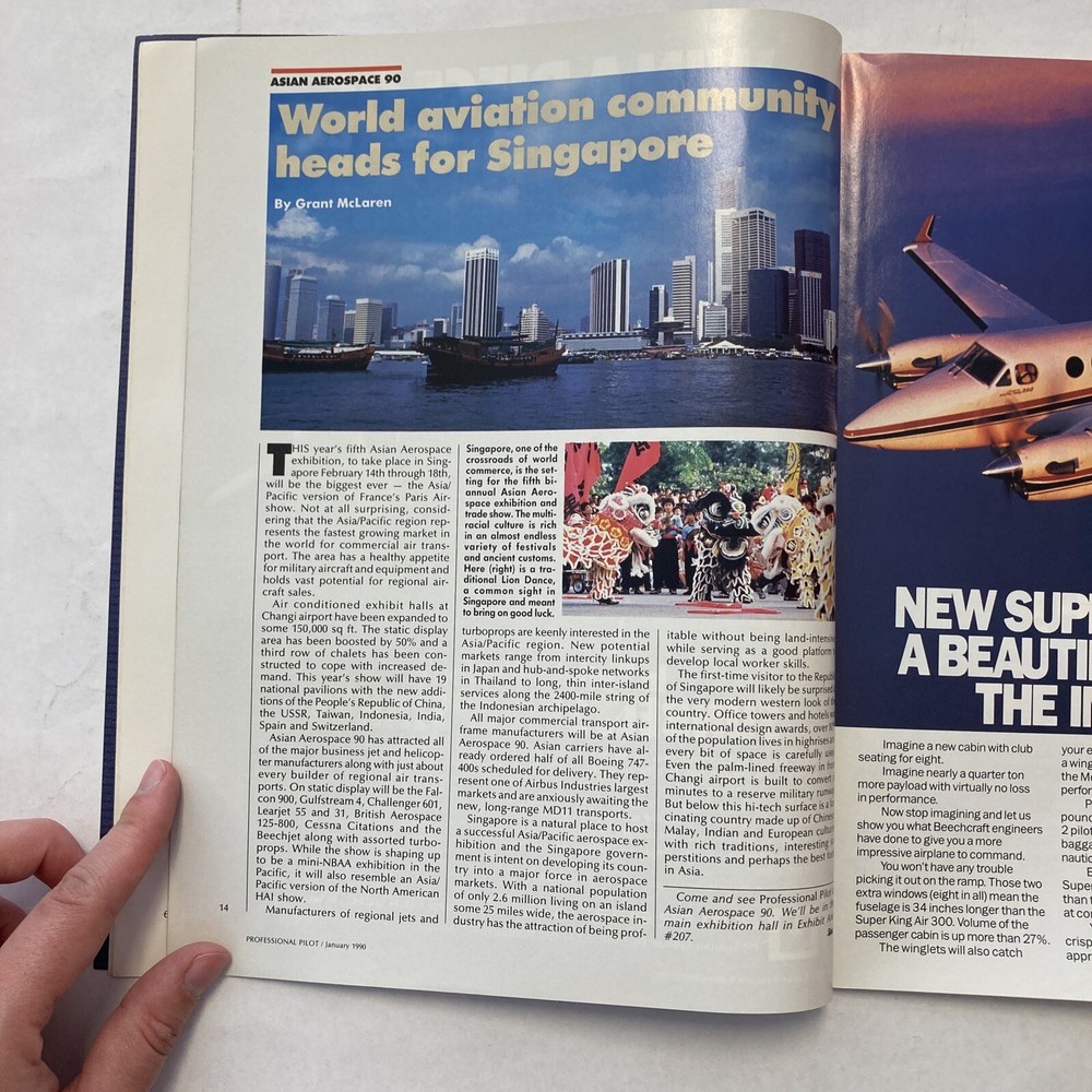 Professional Pilot - January 1990 Issue