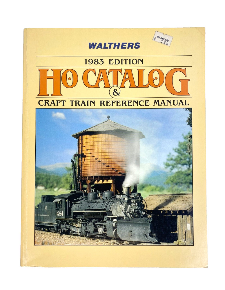 1983 Walthers HO Catalog Craft Train Reference Manual Model Trains VTG