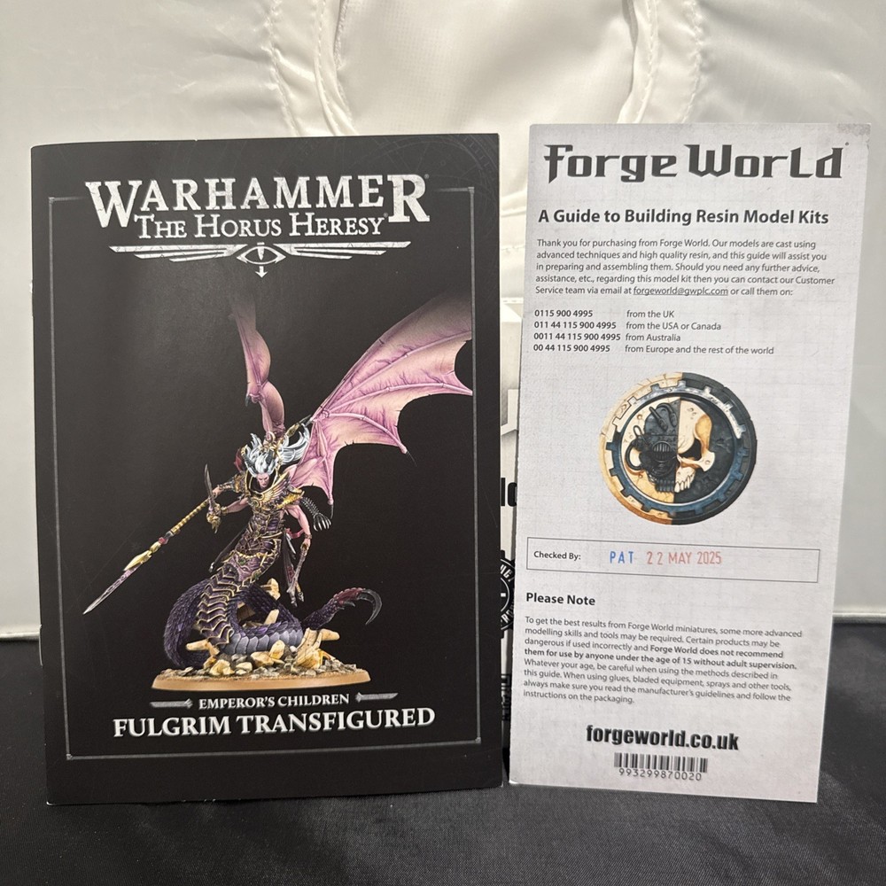 Forgeworld Warhammer 30k Emperor’s Children Fulgrim Transfigured