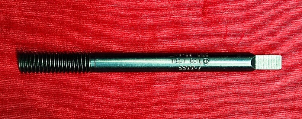 HELICOIL 2288-6, 3/8-16 UNC Thread Repair Tool, Threaded Mandrel