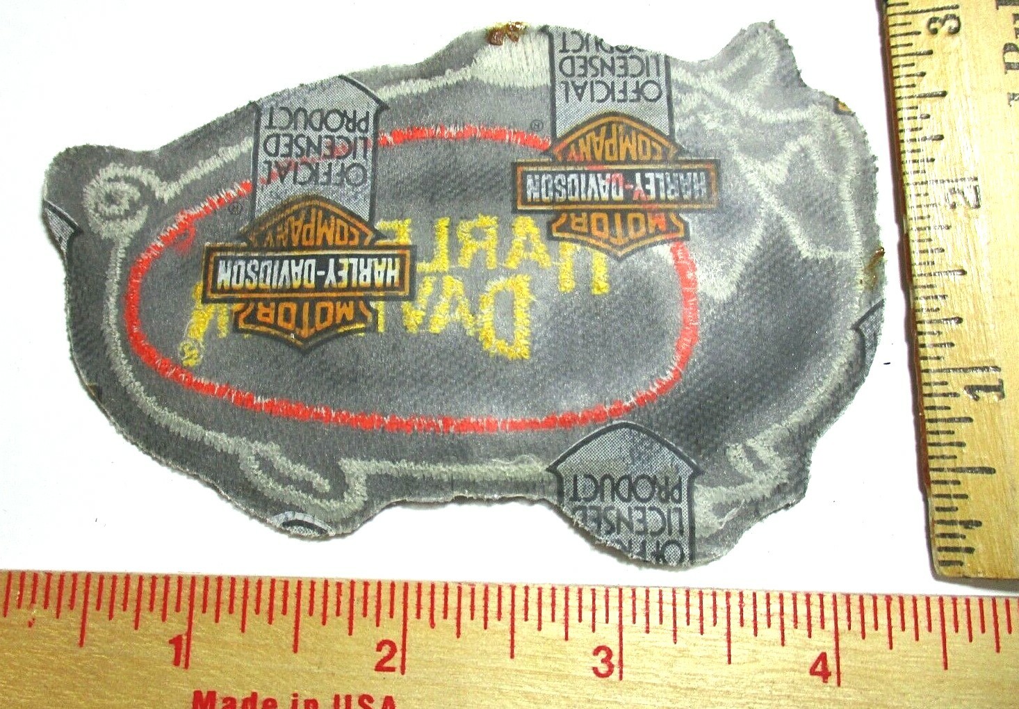 Harley "HAWG" patch old HD pig motorcycle vintage collectible biker vest emblem