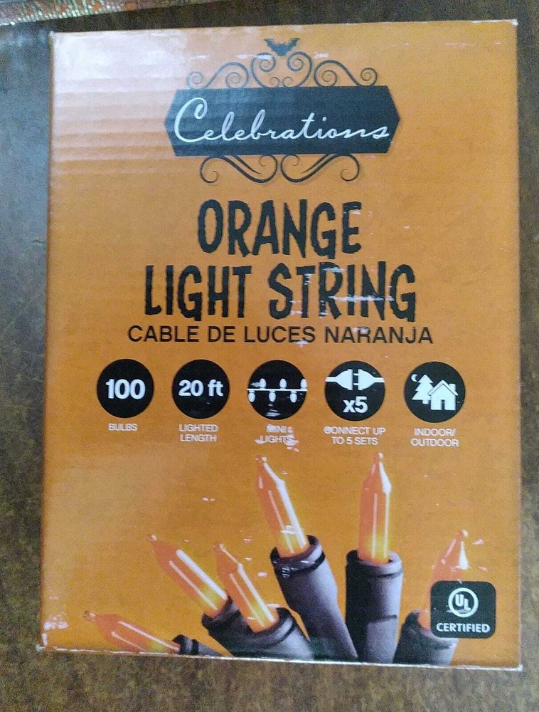 Celebrations Halloween Light String Set