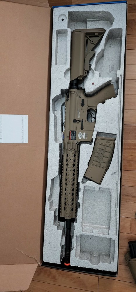 G&G CM16 R8-L AEG (Tan)