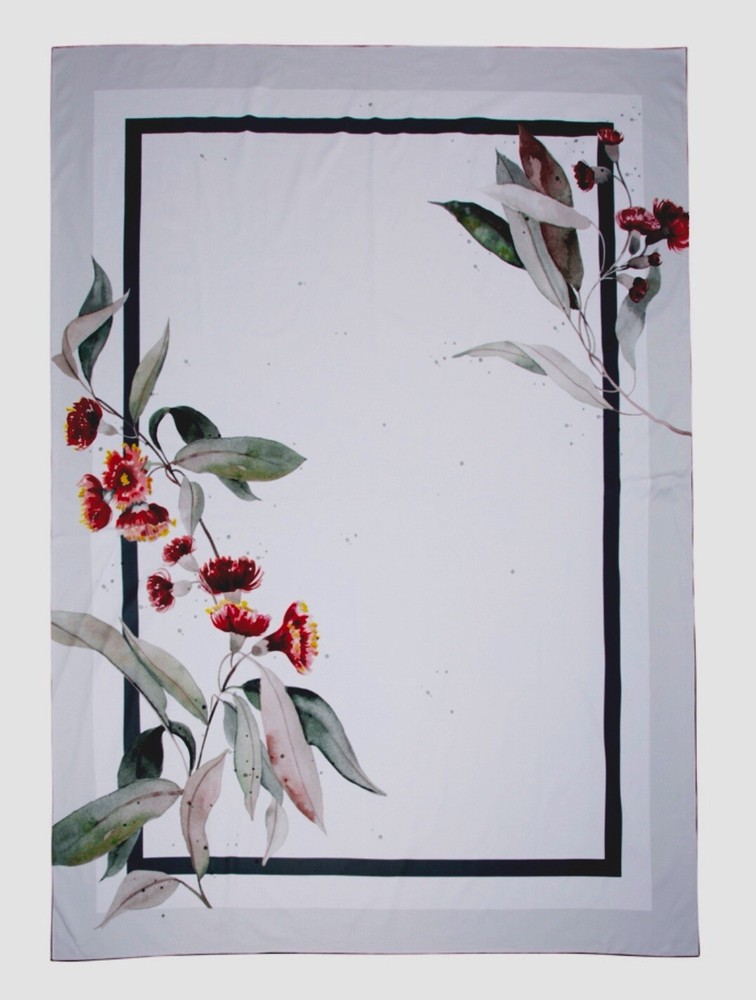 Cotton Tablecloth - Princess Eucalyptus - The Lino,