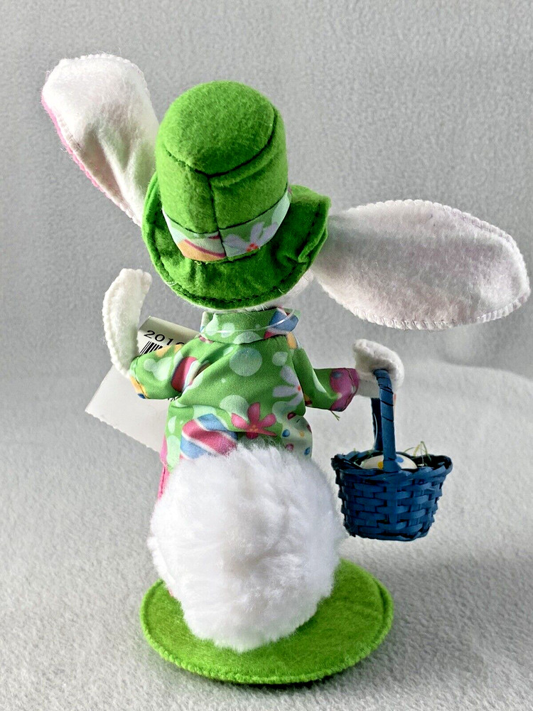 Annalee 2017 Easter Parade Boy Bunny 6" with Basket 201617