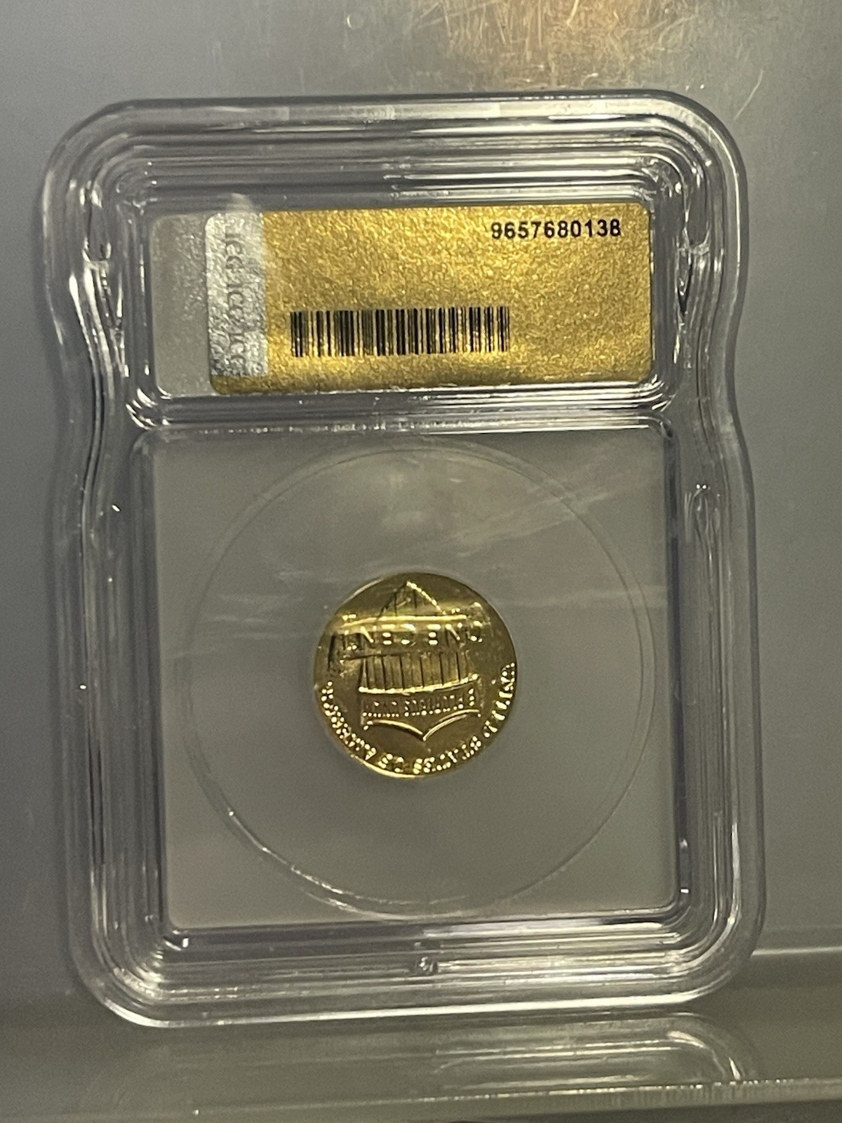 2025 D Gold Plated 1c Penny ICG Genuine 1 of 1,250!!! Last year