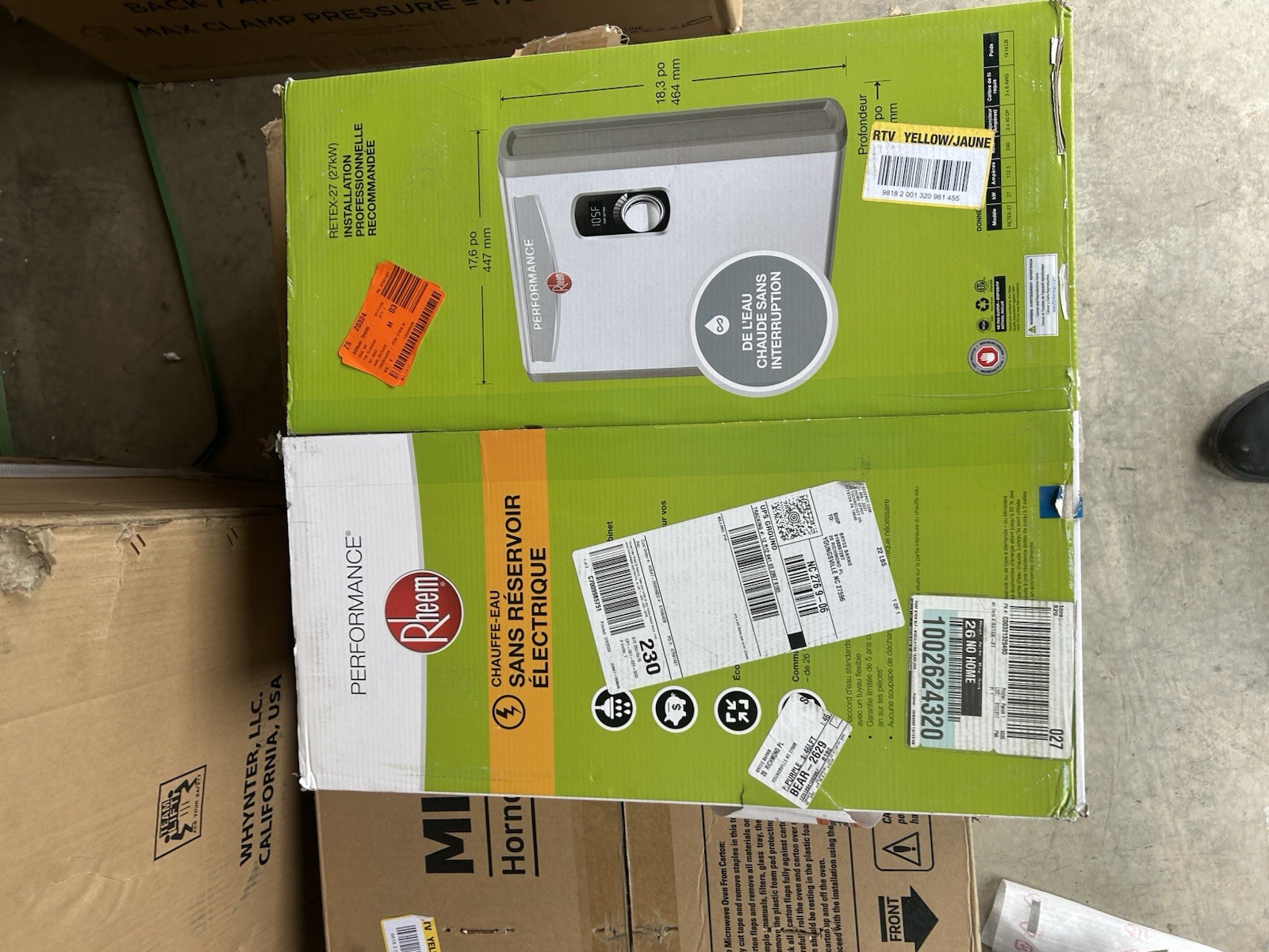 Rheem RETEX-27 Electric Tankless Water Heater
