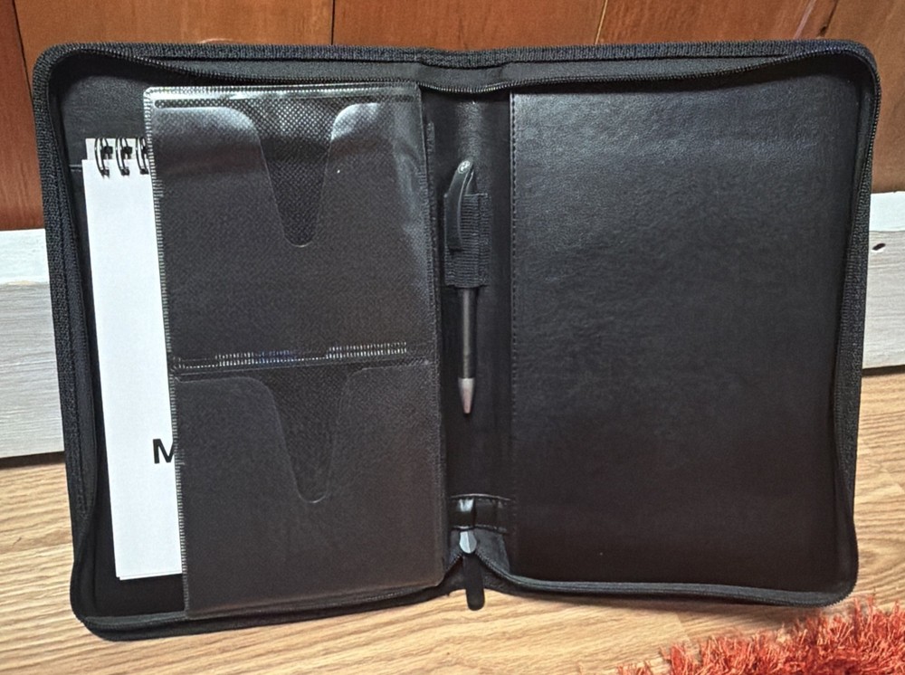 BMW Motorcycles Zip CD Case Binder