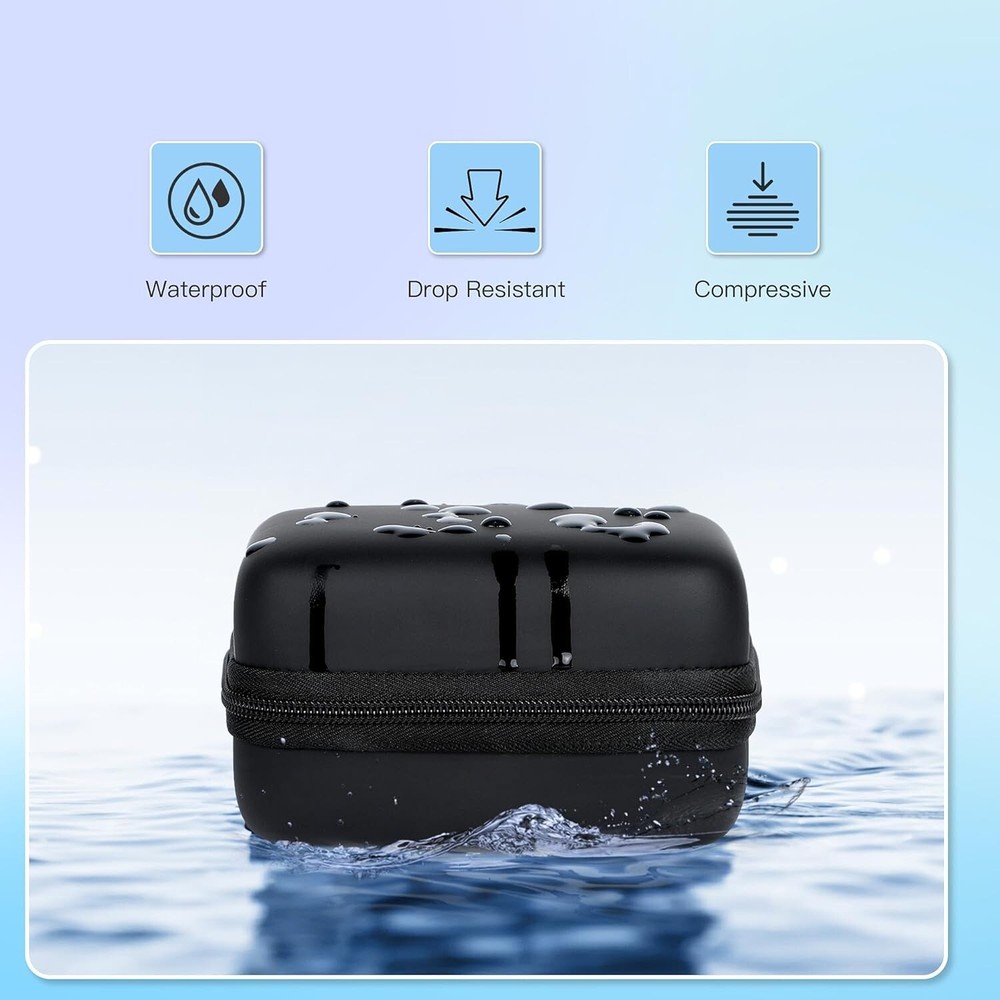 Label Printer Case Compatible with P31S Label Maker, (Case Only), Black