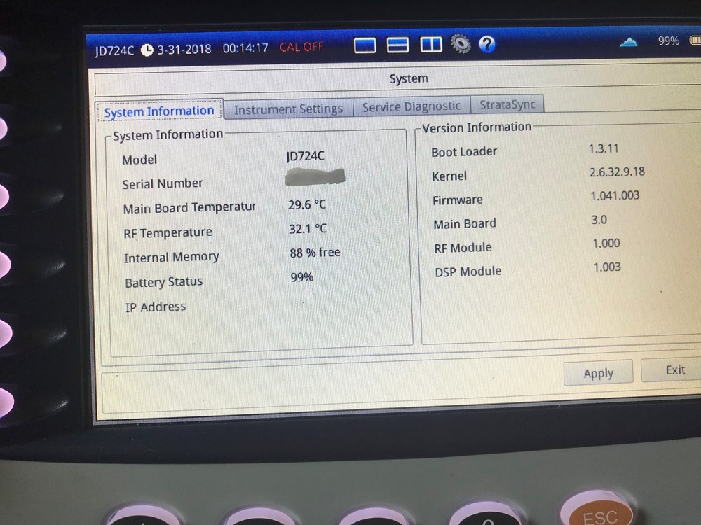 JDSU JD724C CellAdvisor Cable & Antenna Analyzer JD720C Cell Advisor JD72450509