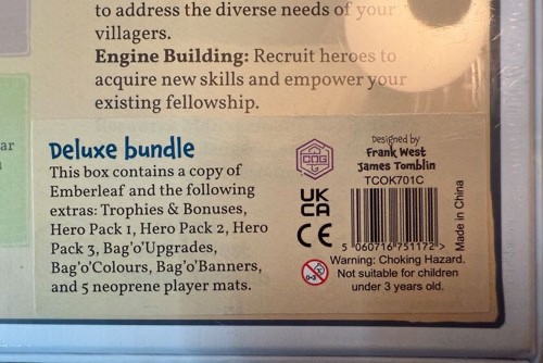 Emberleaf TCOK701C Deluxe Bundle (Board Game)