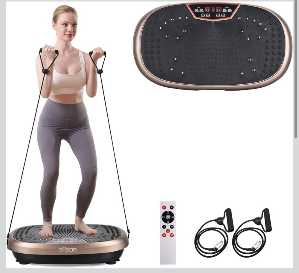 EILISON FitMaxx 3D XL Vibration Plate Exercise Machine