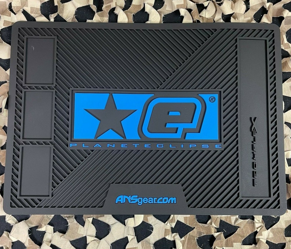 NEW Planet Eclipse Tech Flex Gun Mat - Black/Blue