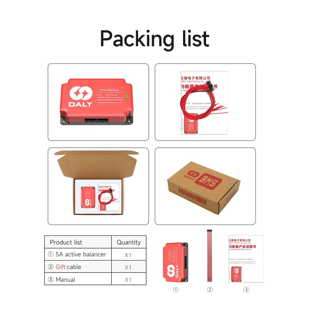 Daly 5A Active Equalizer 4S Balancer for 4S,