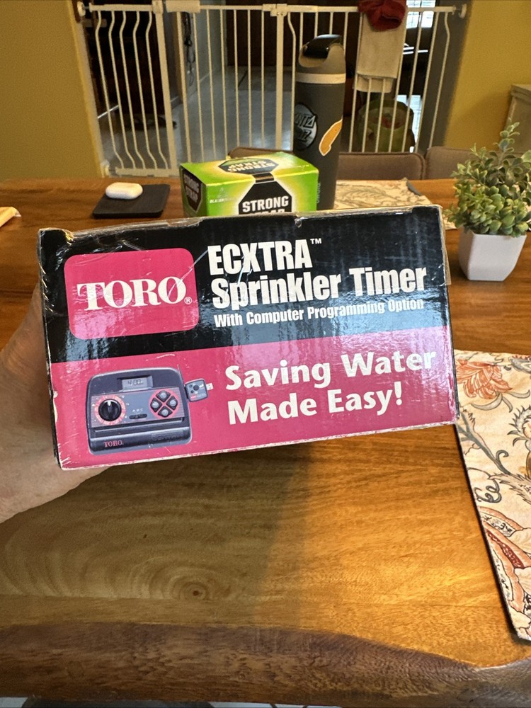 Toro Model 53794 ECXTRA 6 Zone Computer Programmable Sprinkler Timer