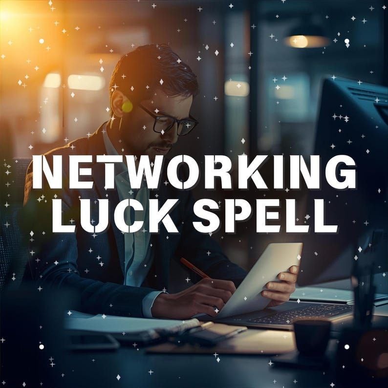 Networking Luck Spell - Attract Opportunities, Forge Powerful Connections