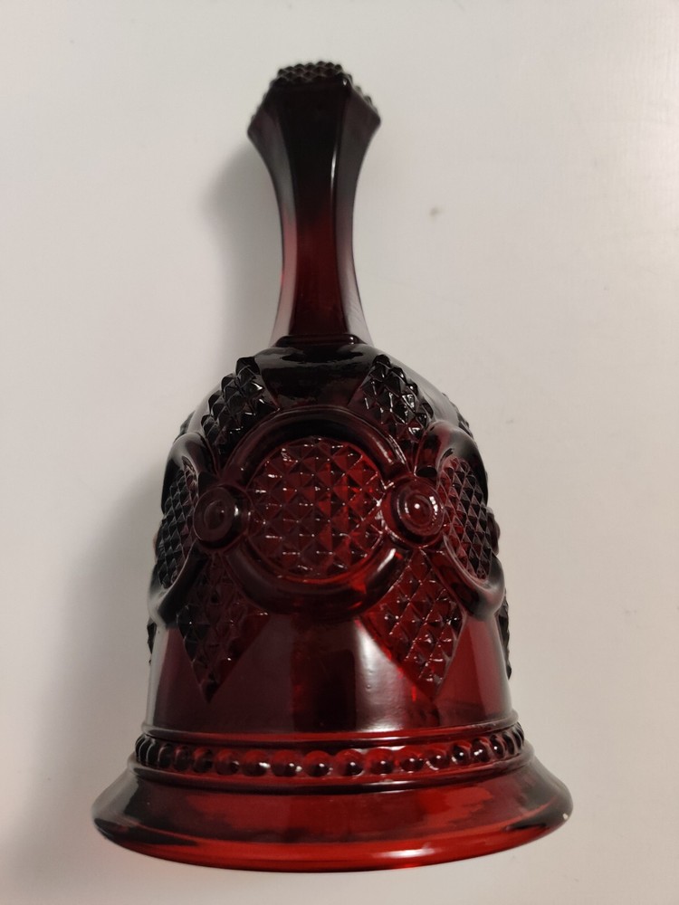 Avon Ruby Cape Cod Glassware 1876 Bell 6 - 6 1/8"