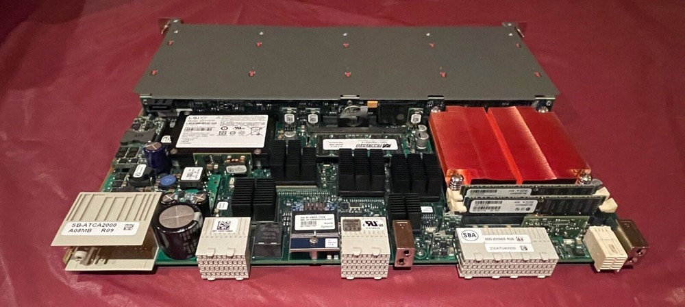 SANBlaze SB-ATCA2000 8 Disk 10 Gb RAID Storage Services Blade