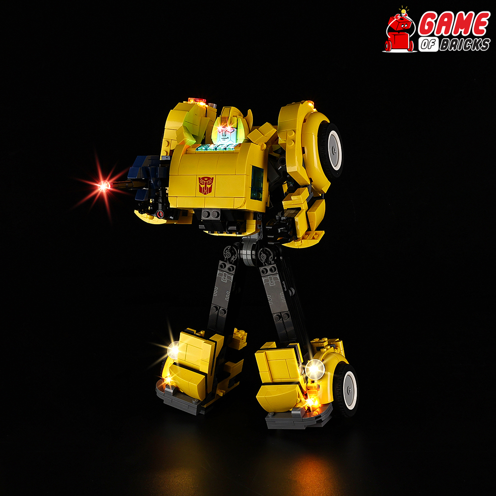 LED Light Kit for Bumblebee - Compatible with LEGO® 10338 set