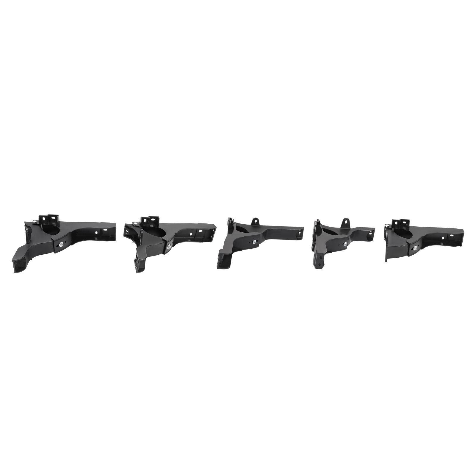 10pcs Fairing Hinge Bracket Kit Upper&Lower For Freightliner Cascadia 2008-2017