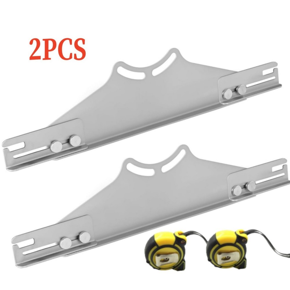 2PCS Toe Alignment Tool Toe Plates Wheel Alignment Tool with 2 Tape Measures NEW