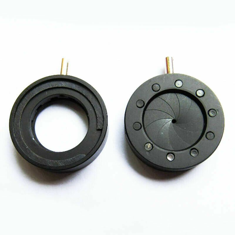 Mechanical Iris 1mm-12mm Aperture Adjustable Diaphragm Camera Microscope Module