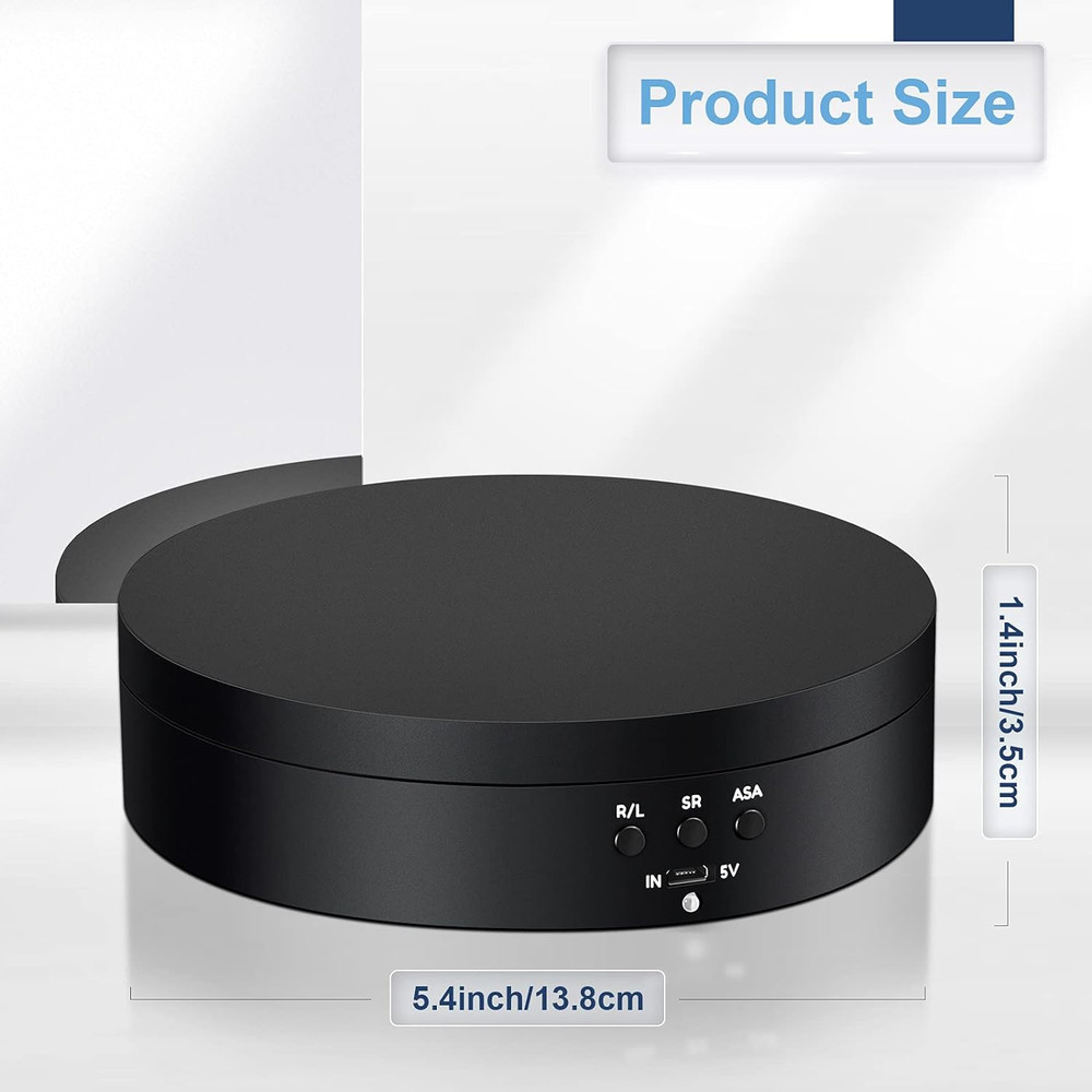 Rotating Display Stand 360 Degree Motorized Rotating Turntable Display Stand wit