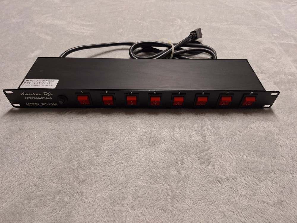 ADJ PC-100A 8-Switch ON/OFF Power Center