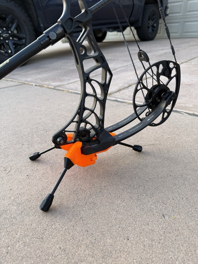 Compound Bow Kick Stand (Not universal—see description for compatible models)