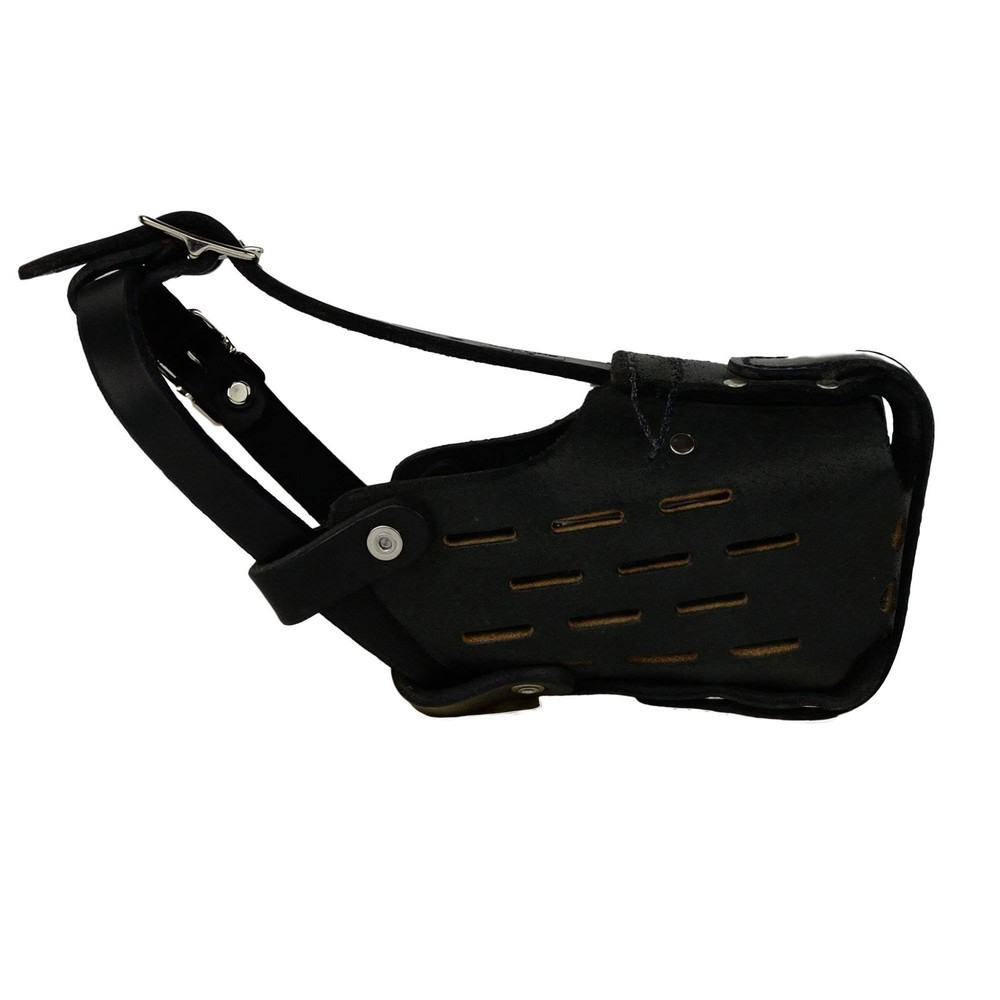 Leather Dog Muzzle (Medium)