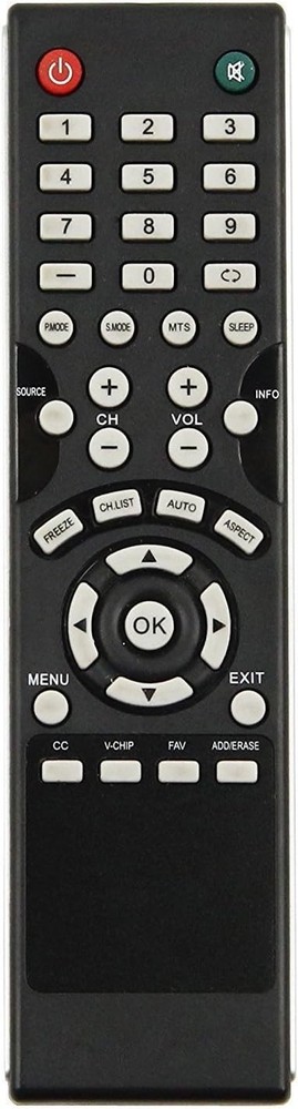 Universal Remote Control for All Element TV ELDFT501J ELDFQ501J Black